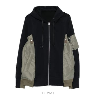Sacai 26 FW ��ī�� ��ν�Ʈ�� �ĵ� ���� ��Ŷ SCM324 TP45637412526 FW ��ī�� ��ν�Ʈ�� �ĵ� ���� ��Ŷ SCM324 TP456374