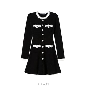 Self Portrait 26 FW ������Ʈ����Ʈ �ö�� Ʈ���� �Ŵ� ��Ʈ �̴� �巹�� 600091619BLK0XS TP457988826 FW ������Ʈ����Ʈ �ö�� Ʈ���� �Ŵ� ��Ʈ �̴� �巹