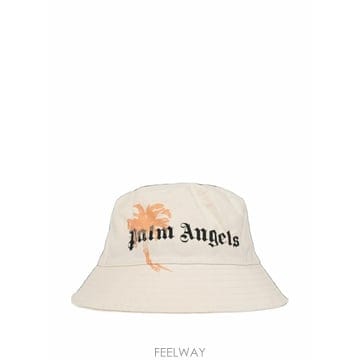Palm Angels 26 FW �ʾ����� logo print bucket hat PAMLA001FB0050120 TP459865326 FW �ʾ����� logo print bucket hat PAMLA001FB0050120