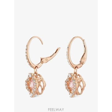 Swarovski 26 FW ���ͷκ꽺Ű Una crystal embellished floral motif earrings 526 FW ���ͷκ꽺Ű Una crystal embellished floral moti