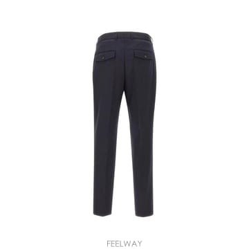 Boss 26 FW ���� H Perin pleated straight leg trousers 50571996 TP4526 FW ���� H Perin pleated straight leg trousers 50571