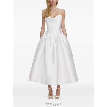 Self Portrait 26 FW ������Ʈ����Ʈ ������Ʈ �÷��� �̵� �巹�� SS26256MWWH TP45979782826 FW ������Ʈ����Ʈ ������Ʈ �÷��� �̵� �巹�� SS262