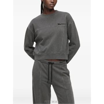 26 FW 칼라거펠트 박시 워싱 스웨트셔츠 B4W20034C49 TP456467351