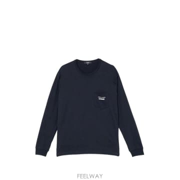 26 FW 꼼데가르송 옴므 로고 프린트 티셔츠 HQT102051 TP459858974