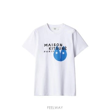 Maison Kitsune 26 FW ���� Ű���� ���� ���� ��ư Ƽ���� MRWJT10KJ7026 TP45760700426 FW ���� Ű���� ���� ���� ��ư Ƽ���� MRWJT10KJ7026 