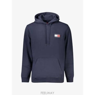 TOMMY HILFIGER 26 FW Ÿ�����ǰ� logo patch drawstring hoodie DM0DM20738 TP45977926 FW Ÿ�����ǰ� logo patch drawstring hoodie DM0DM207