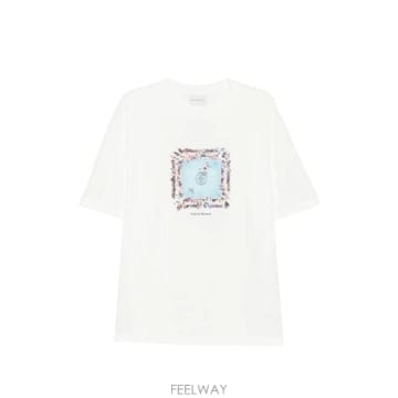 Drole de Monsieur 26FW ��ѵ幫�� ���� Ƽ���� M TS343 CO002 OW OW OFF WHITE26FW ��ѵ幫�� ���� Ƽ���� M TS343 CO002 OW OW OFF WH