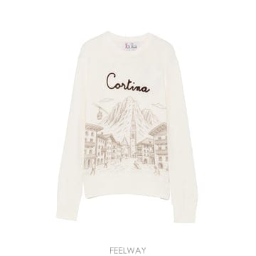 | Other Brand | 26 FW MC2 Saint Barth New Queen graphic print sweater QUE00326 FW MC2 Saint Barth New Queen graphic print sweater 