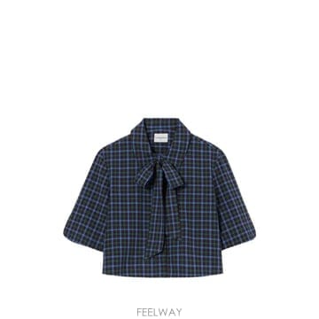 Claudie Pierlot 26 FW ���ε��ǿ��� üũ Ǫ�� ���� ���� CFPCM00609 TP45606041126 FW ���ε��ǿ��� üũ Ǫ�� ���� ���� CFPCM00609 TP45