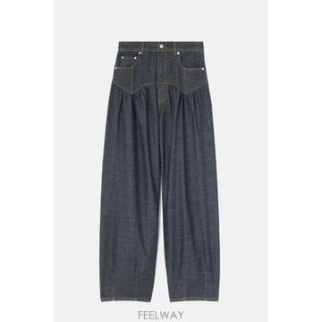 GANNI [G95]���� A1190035077 ���� ���� û���� �� SLUB DENIM CORSET JEANS[G95]���� A1190035077 ���� ���� û���� �� SLUB DENIM C