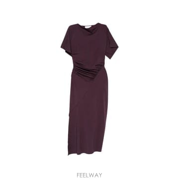 Victoria Beckham 26 FW ���丮�ƺ��� ����� ����Ŀ��Ʈ �̵� �巹�� 1326JDR007350A TP45981196226 FW ���丮�ƺ��� ����� ����Ŀ��Ʈ �̵� �巹�� 1326J