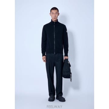 26 F/W 몽클레어 캐시미어 울 집업 가디건 L2091 9B0002 B0112500874
