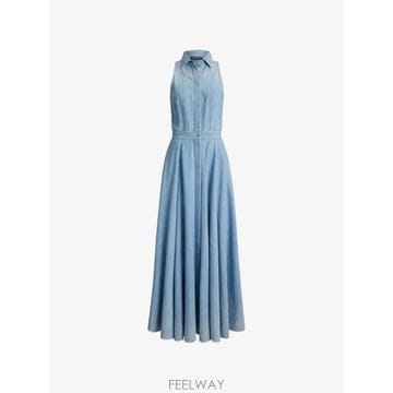 Ralph Lauren 26 FW Ralph Lauren Collection ����ư Ȧ�� �� �ƽ� �巹�� 290P21024001 T26 FW Ralph Lauren Collection ����ư Ȧ�� �� �ƽ� �巹