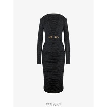 Roberto Cavalli 26 FW �κ����� ī�߸� ������ũ ������ �̵� �巹�� XQT122NLS36 TP45941156626 FW �κ����� ī�߸� ������ũ ������ �̵� �巹�� XQT1