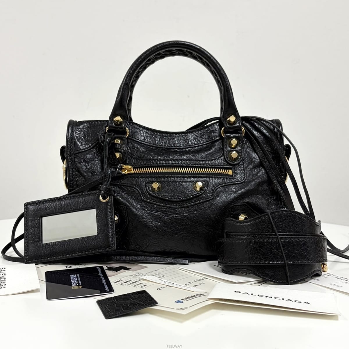 Balenciaga [�����Ϸ�] �߷��þư� Ŭ���� �̴� ��Ƽ ���͹� ��Ʈ�� ���� (300295)[�����Ϸ�] �߷��þư� Ŭ���� �̴� ��Ƽ ���͹� ��Ʈ�� 