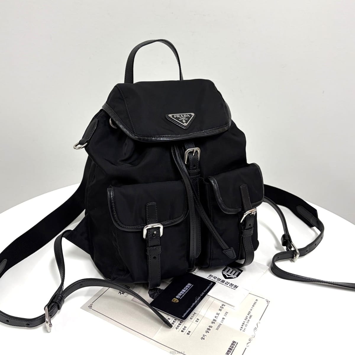 PRADA [�����Ϸ�] ����� �ﰢ�ΰ� ���Ϸ� ���� ���� ���� (1BZ677)[�����Ϸ�] ����� �ﰢ�ΰ� ���Ϸ� ���� ���� ���� (1BZ6