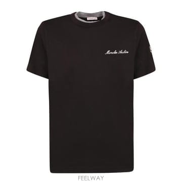 Moncler 26SS ��Ŭ���� �ΰ� �ڼ� ��ư Ƽ���� 8C00015 89AYY 999 Black26SS ��Ŭ���� �ΰ� �ڼ� ��ư Ƽ���� 8C00015 89AYY 999 