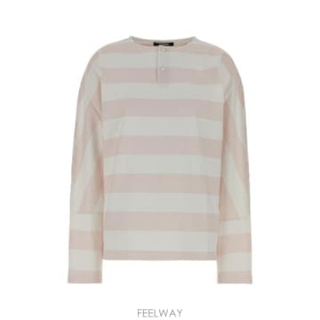 Jacquemus 26SS ��ũ���� ���� Ƽ���� TSM00594AJ00045 4EN PRINTVERTICALSTRIPESWP26SS ��ũ���� ���� Ƽ���� TSM00594AJ00045 4EN PRINTVER