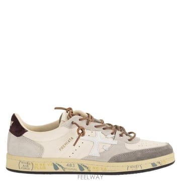 Premiata 26FW �����̾�Ÿ BSKT �ٽ��� Ŭ���� ����Ŀ�� BSKTCLAY WHITE BORDEAUX26FW �����̾�Ÿ BSKT �ٽ��� Ŭ���� ����Ŀ�� BSKTCLAY W