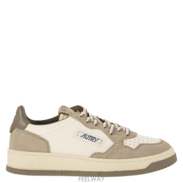 AUTRY 26FW ��Ʈ�� �޴޸���Ʈ �ο� ����Ŀ�� AULM WHITE BEIGE26FW ��Ʈ�� �޴޸���Ʈ �ο� ����Ŀ�� AULM WHITE BEIGE