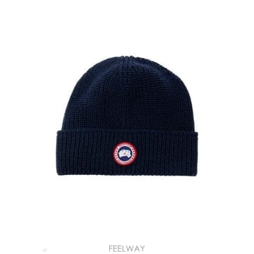 (해외배송) 캐나다구스 Canada Goose 로고 패치 니트 비니 5026M0