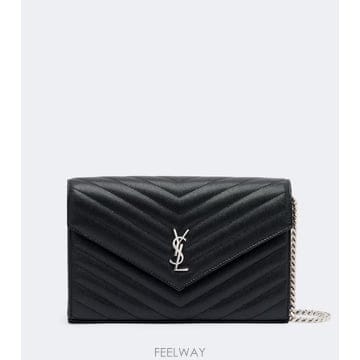 Saint Laurent ������� ���ζ� Cassandre Envelope ���� ü�� ����������� ���ζ� Cassandre Envelope ���� ü�� ����