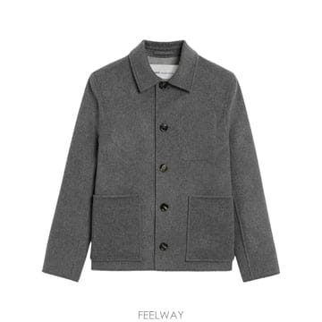 인더샵 ami 아미 그레이 자켓