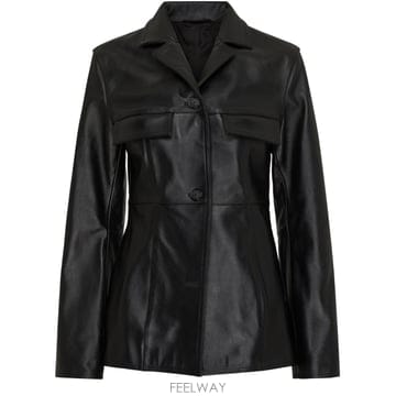 Toteme ���Ϲ߼� ���� Hourglas leather jacket���Ϲ߼� ���� Hourglas leather jacket