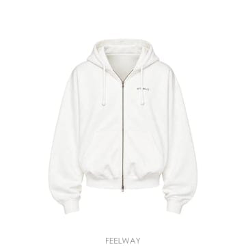 당일배송 베트멍 로고 자수 후드 집업