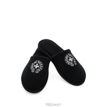 Chrome Hearts ���Ϲ�� ũ������ Hotel embroidered slippers���Ϲ�� ũ������ Hotel embroidered slippers