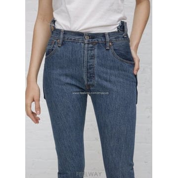 (당일배송) 베트멍 리바이스 신상 리워크 패치 인디고 슬림핏 데님 청바지