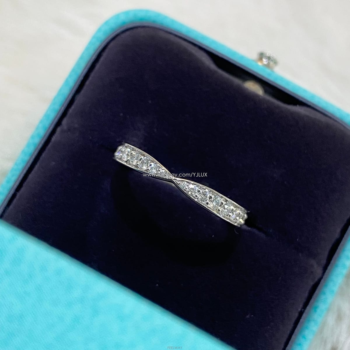 TIFFANY & Co Ƽ�Ĵ� 7 �ϸ�� ��帵 ���̾Ƹ�� �÷�Ƽ�� ���� Y17824Ƽ�Ĵ� 7 �ϸ�� ��帵 ���̾Ƹ�� �÷�Ƽ�� ���� Y17824