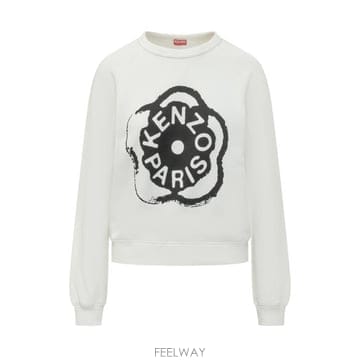 26SS 겐조 보케 플라워 2.0 코튼 스웨트셔츠 FG52SW2054MJ 02 OFF WHITE