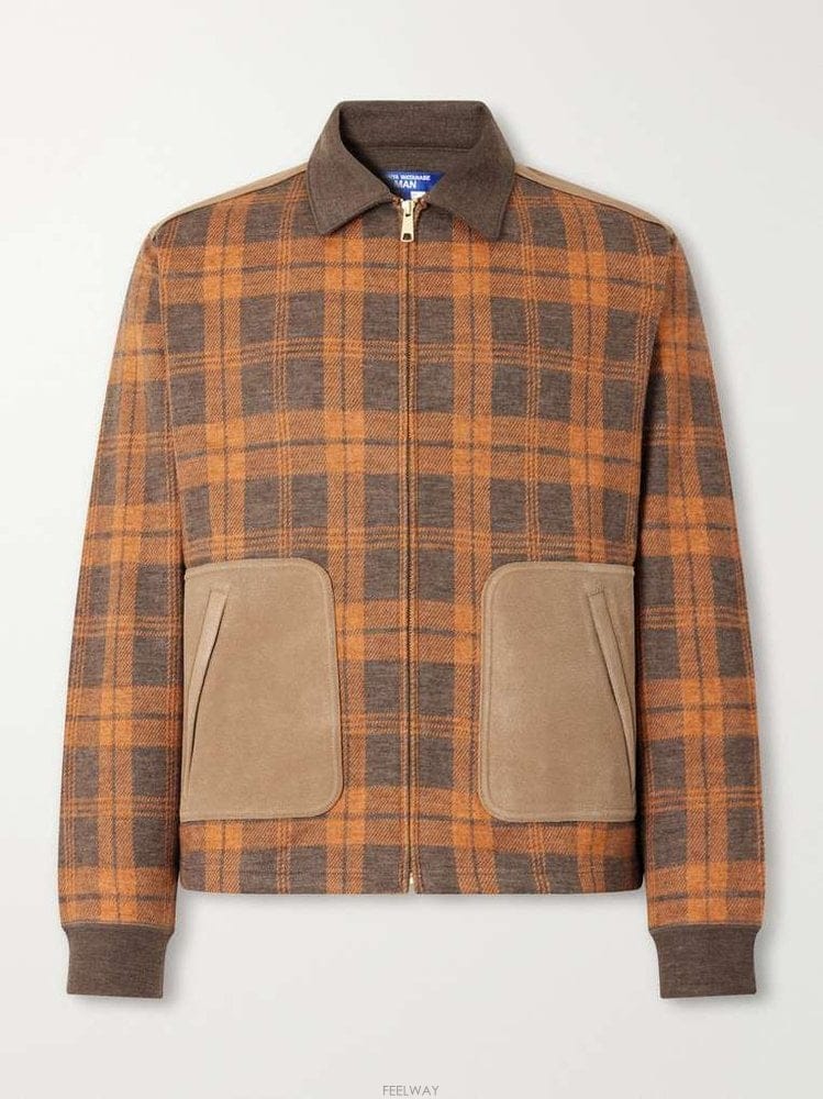 Junya Watanabe �ؾ� ��Ÿ���� üũ �����̵� �� ������ ���� WR-T014-W26 B0082501240�ؾ� ��Ÿ���� üũ �����̵� �� ������ ���� WR-T014-W26