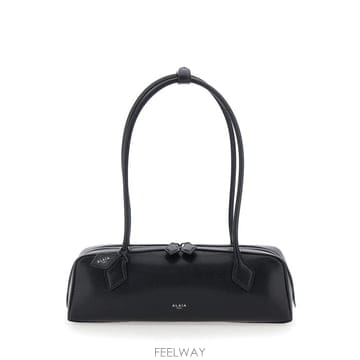 26FW 알라이아 르 테켈 미디움 레더 숄더백 AA1S06033CA212999 Black