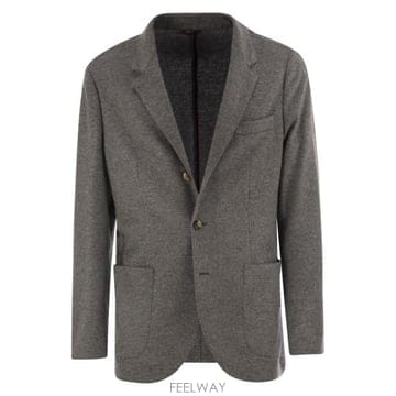 25FW 브루넬로 쿠치넬리 수트 자켓 ML8968J01 GREY