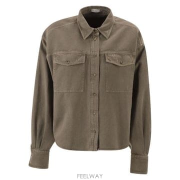 Brunello Cucinelli 26SS ���ڷ� ��ġ�ڸ� ���� ML996NC206 BROWN26SS ���ڷ� ��ġ�ڸ� ���� ML996NC206 BROWN