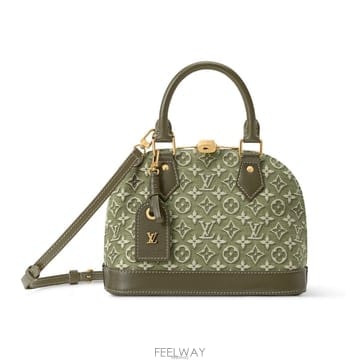 Louis Vuitton ���̺��� �˸� BB (Alma BB) MONOGRAM EMBLEME VERT JURA���̺��� �˸� BB (Alma BB) MONOGRAM EMBLEME VERT JURA