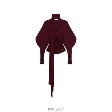 Blumarine 26FW ���縶�� ���� RF6078J1618 91317 BURGUNDY26FW ���縶�� ���� RF6078J1618 91317 BURGUNDY