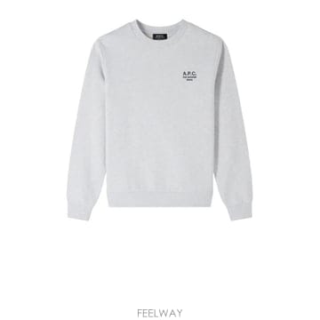 26FW 아페쎄 긴팔 티셔츠 COHBV M27913TPN GRIS CHINE NOIR