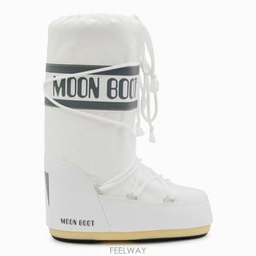 26FW 문부츠 아이콘 나일론 부츠 80D1400440 A001 WHITE