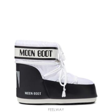 26FW 문부츠 아이콘 나일론 로우 부츠 80D1409340 A001 WHITE