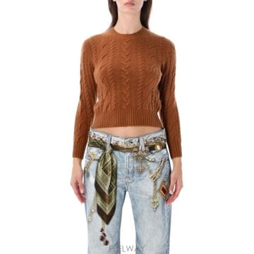 26FW 아크네 스튜디오 스웨터 A60714 DVS MID BROWN