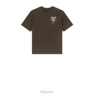 26FW 아미리 반팔 티셔츠 AM426JR006 004D HUSK