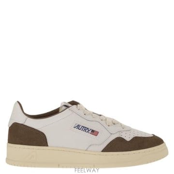 AUTRY 26FW ��Ʈ�� �޴޸���Ʈ �ο� ����Ŀ�� AULM WHITE BROWN26FW ��Ʈ�� �޴޸���Ʈ �ο� ����Ŀ�� AULM WHITE BROWN