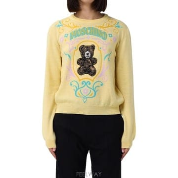 Moschino 26FW ��Ű�� ��Ʈ���� 0934 5401 1025 GIALLO MULTI26FW ��Ű�� ��Ʈ���� 0934 5401 1025 GIALLO MULTI