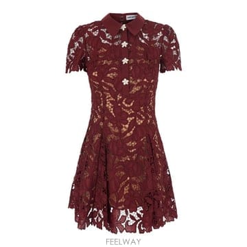 Self Portrait 26FW ���� ��Ʈ����Ʈ �̵� ���ǽ� PF26111SABUBURGUNDY Bordeaux26FW ���� ��Ʈ����Ʈ �̵� ���ǽ� PF26111SABUBURGUNDY B