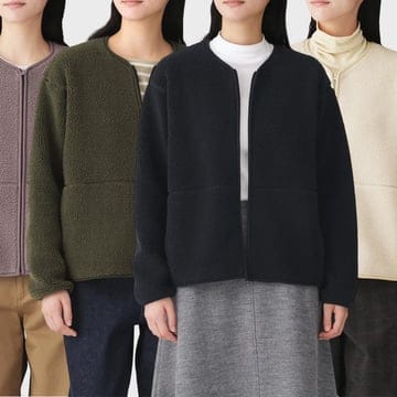 무인양품 MUJI 여성 자켓 플리스 보아 26FW