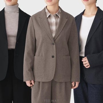 무인양품 MUJI 여성 자켓 테일러드 저지 26FW