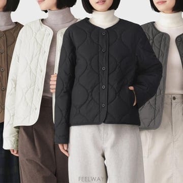 무인양품 MUJI 여성 자켓 경량 패딩 누빔 퀼팅 26FW